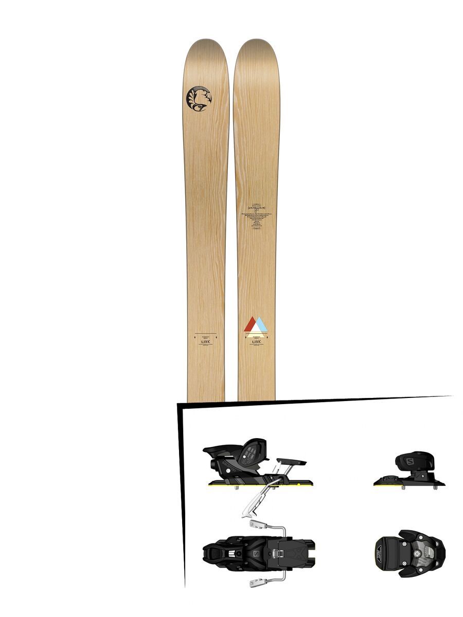 Set: Line Pescado 2018 + Salomon Warden MNC 13 silver/black - Bild 1