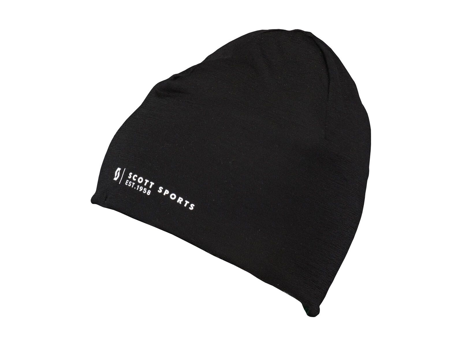 Scott Liner Merino Beanie, black - Bild 1