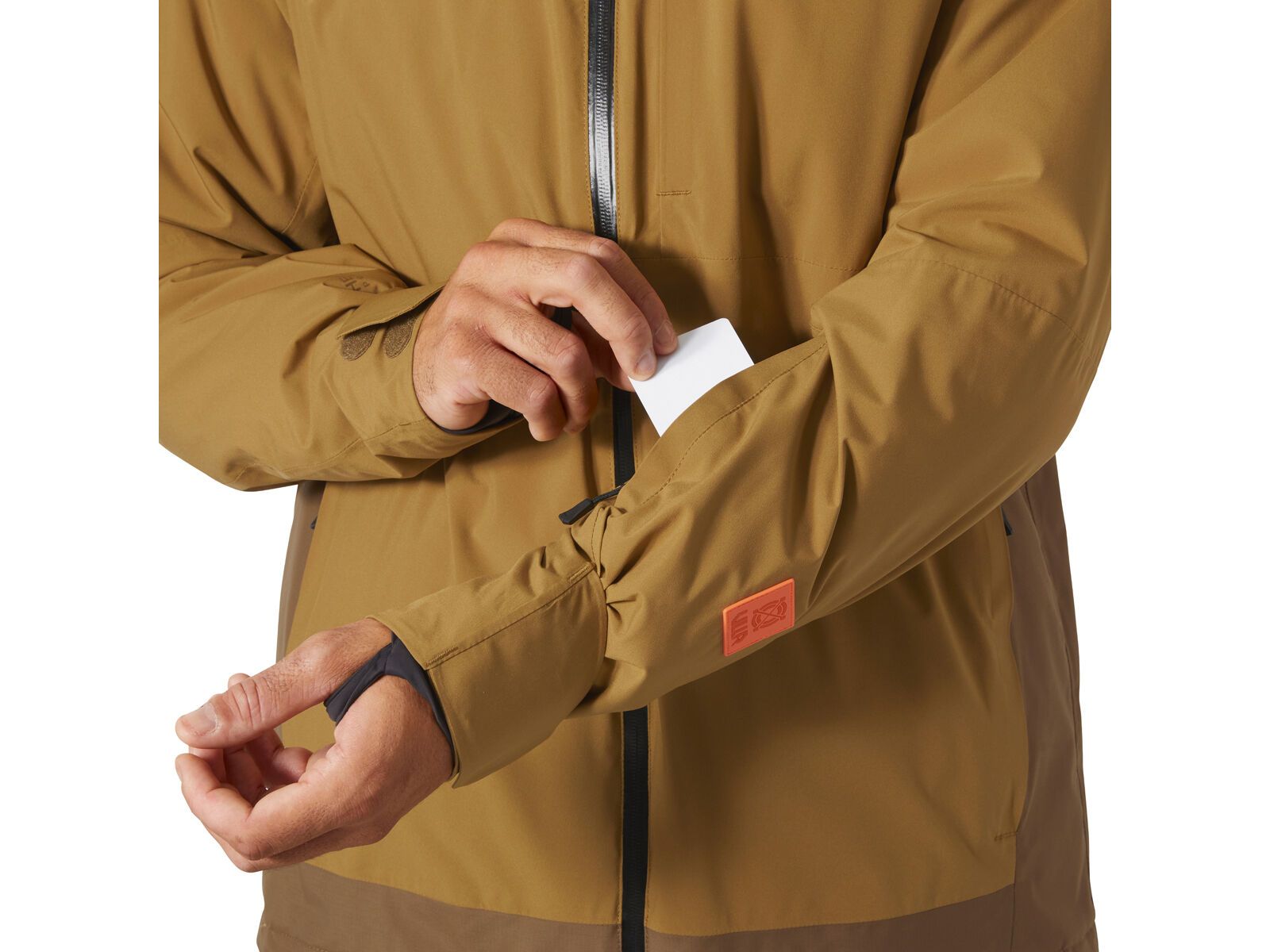 Helly Hansen Powdreamer 2.0 Jacket, sepia - Bild 7