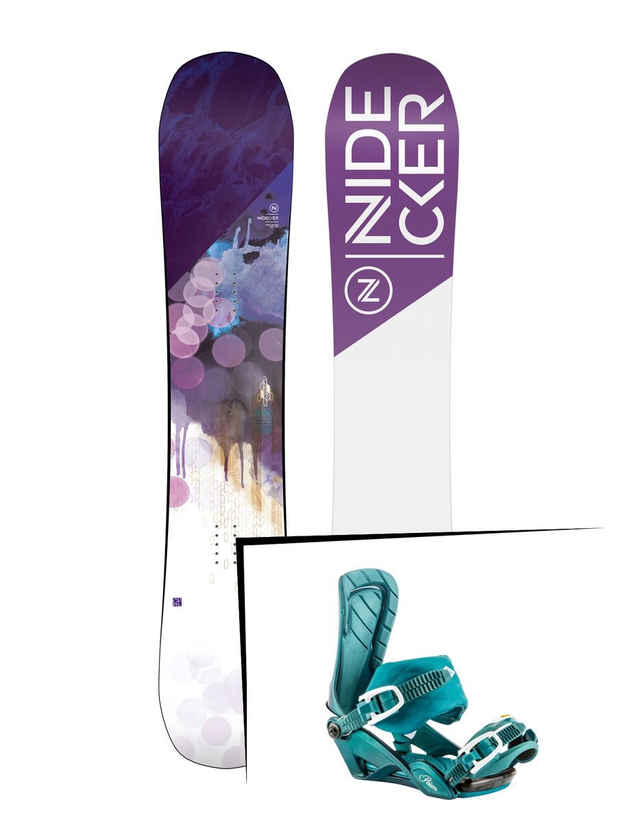 Set: Nidecker Angel 2019 + Nitro Poison (2179822S) - Bild 1