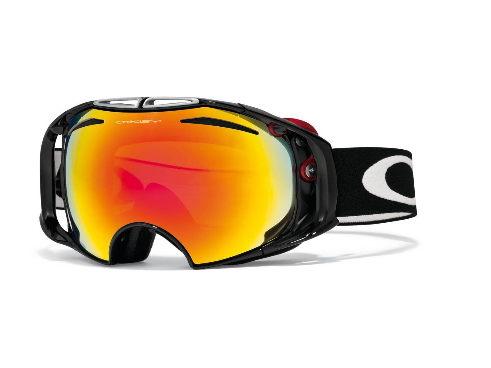 Oakley Airbrake, Black/Fire & Persimmon - Bild 2