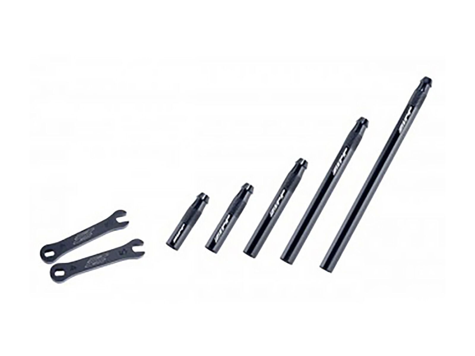 Zipp Ventilverlängerung Black, schwarz - Bild 1