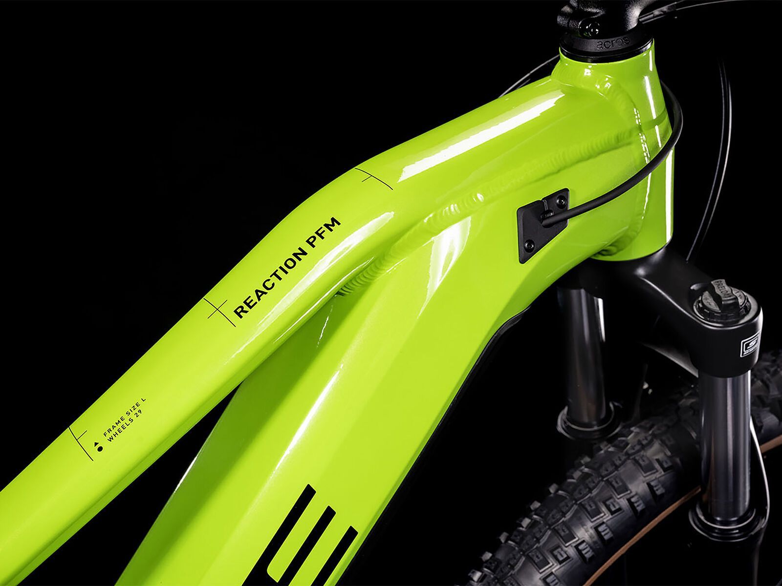 Cube Reaction Hybrid Performance 625 29 Trapeze, shinyapple´n´black - Bild 2