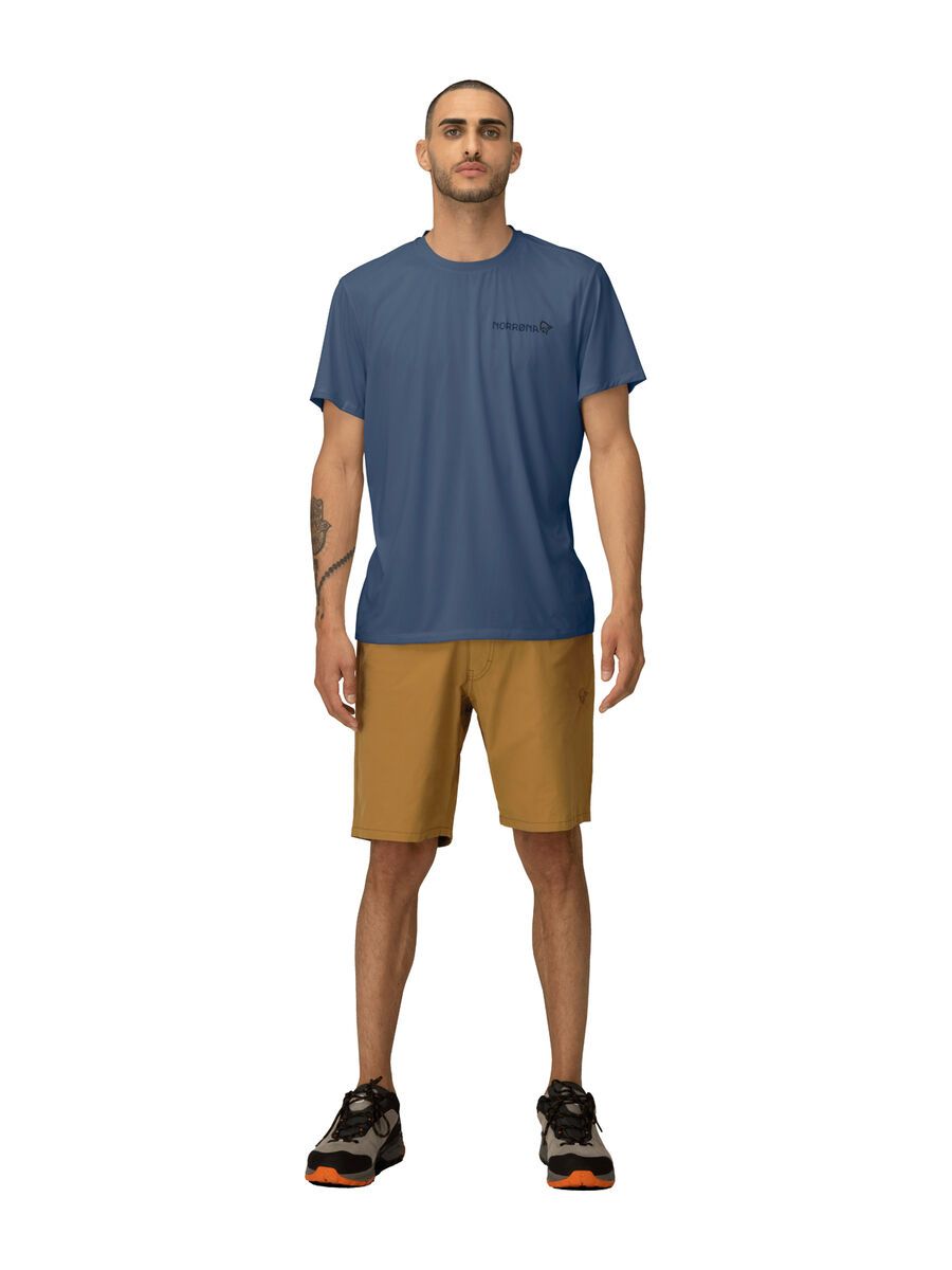 Norrona femund tech T-Shirt M's, vintage indigo - Bild 3