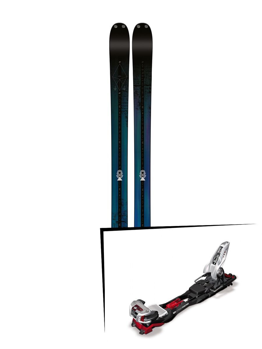 Set: K2 SKI Shreditor 92 2016 + Marker Baron EPF 13 (499351S) - Bild 1