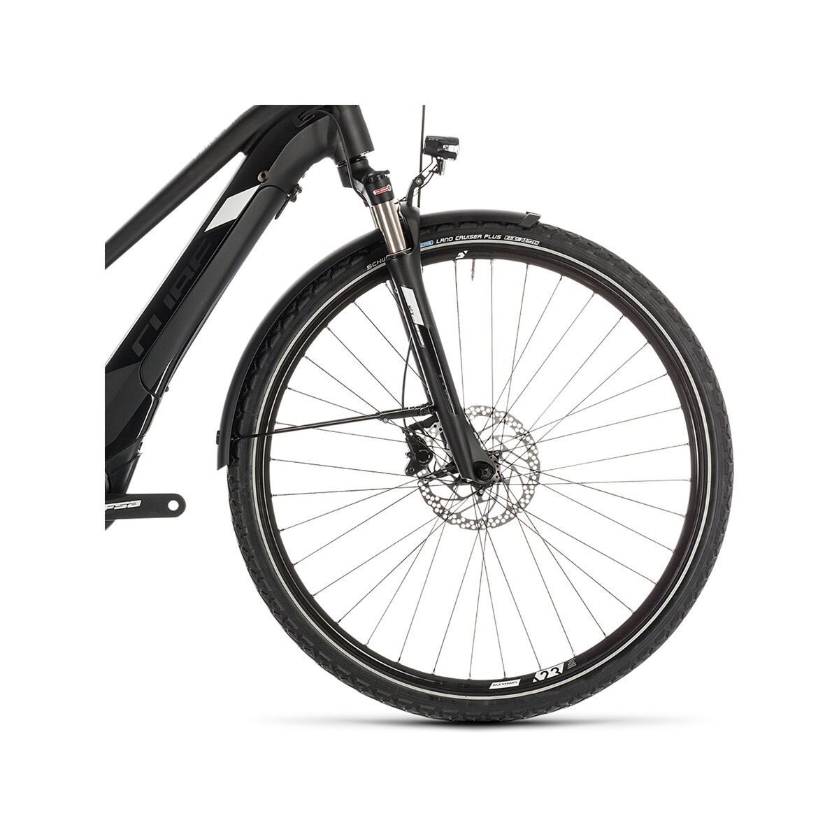 Cube Cross Hybrid Race Allroad 500 Trapeze, black´n´white - Bild 2