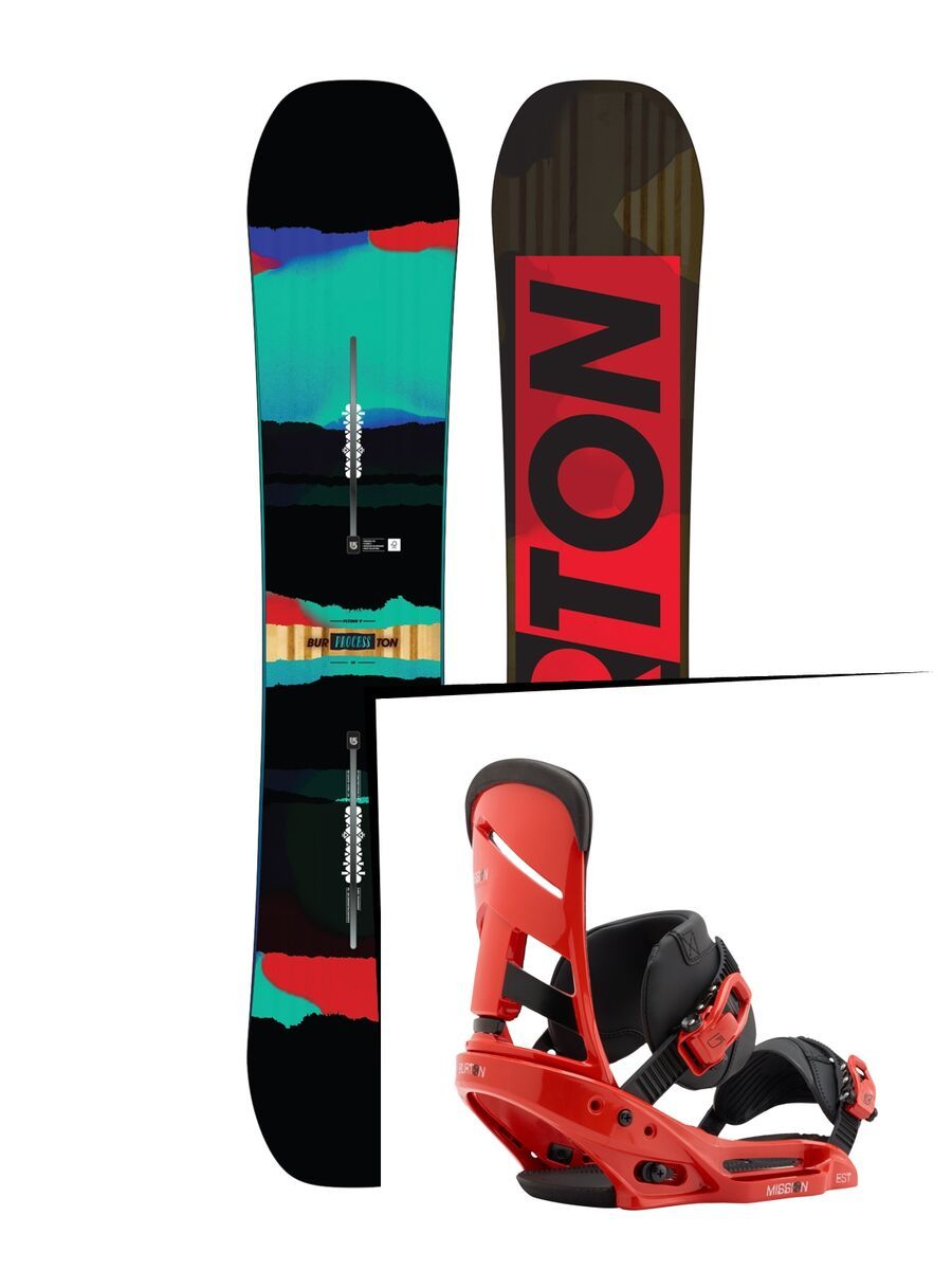 Set: Burton Process Flying V 2016 +  Mission EST (1712900S) - Bild 1