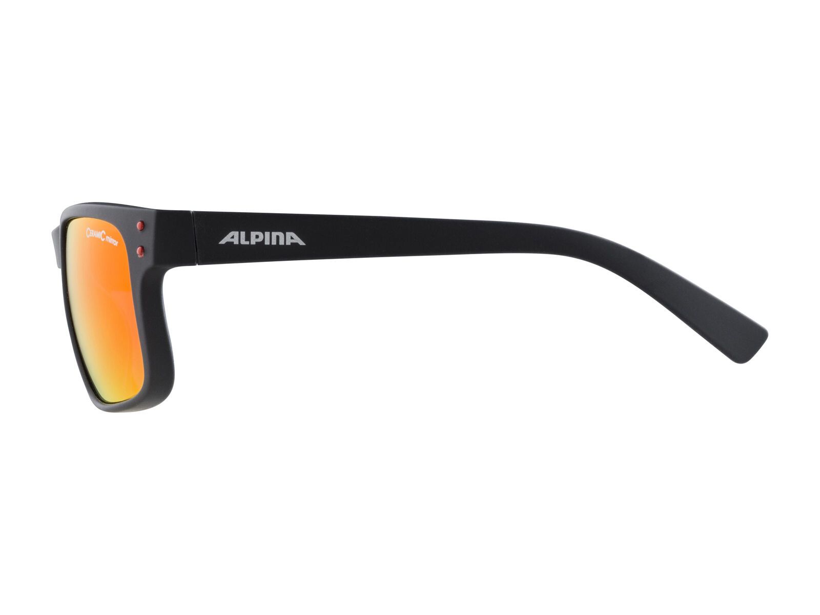Alpina Kosmic, black matt/Lens: ceramic mirror red - Bild 2