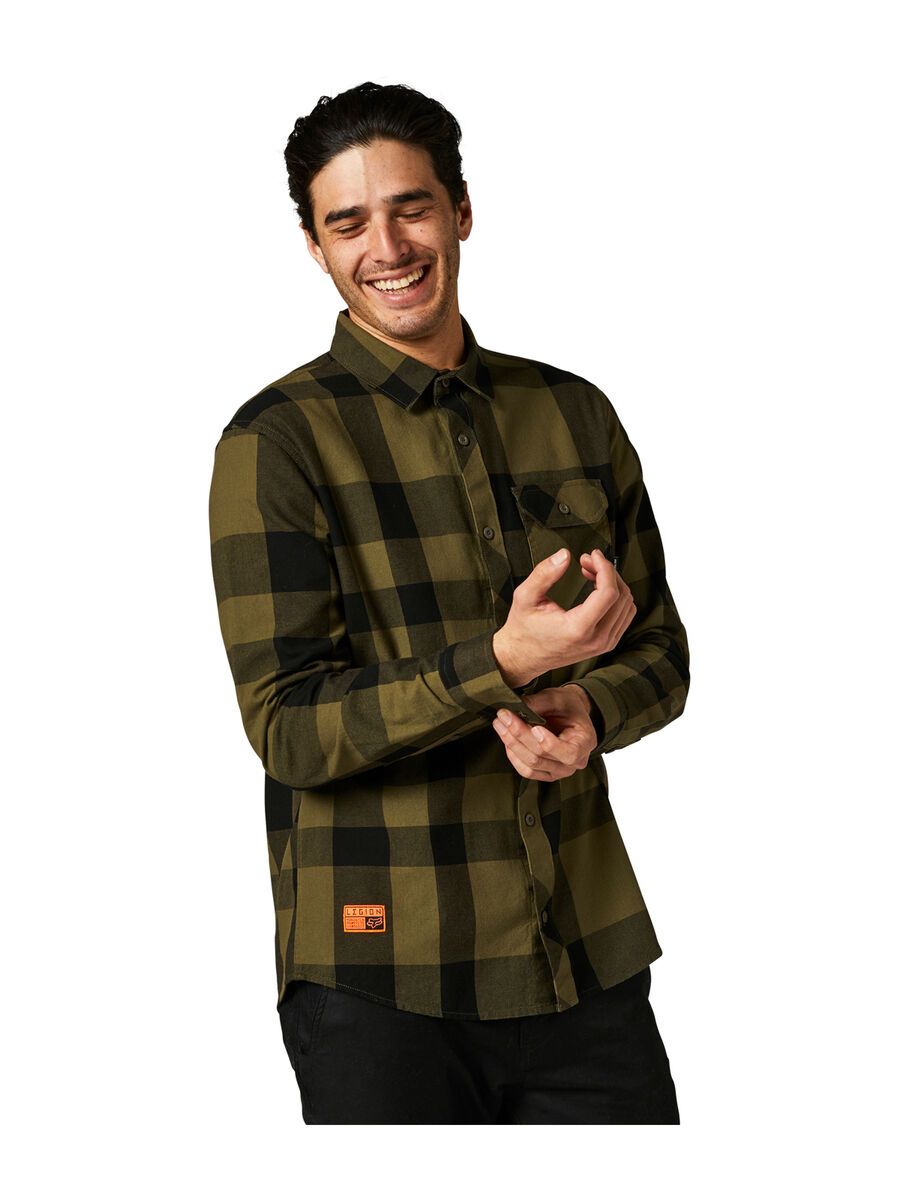 Fox Voyd 2.0 Flannel, fat grn - Bild 1