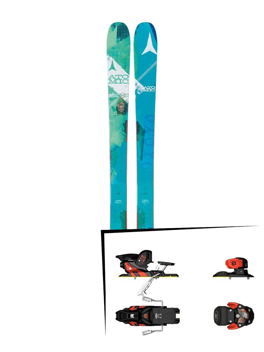 Atomic Set: Vantage 95 C W 2016 + Salomon Warden MNC 13 - Bild 1