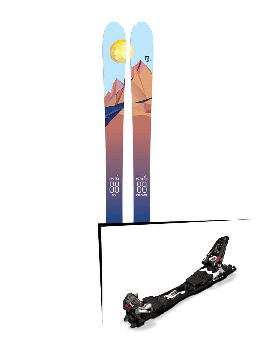 Set: Icelantic Oracle 88 2018 + Marker F10 Tour black/white - Bild 1