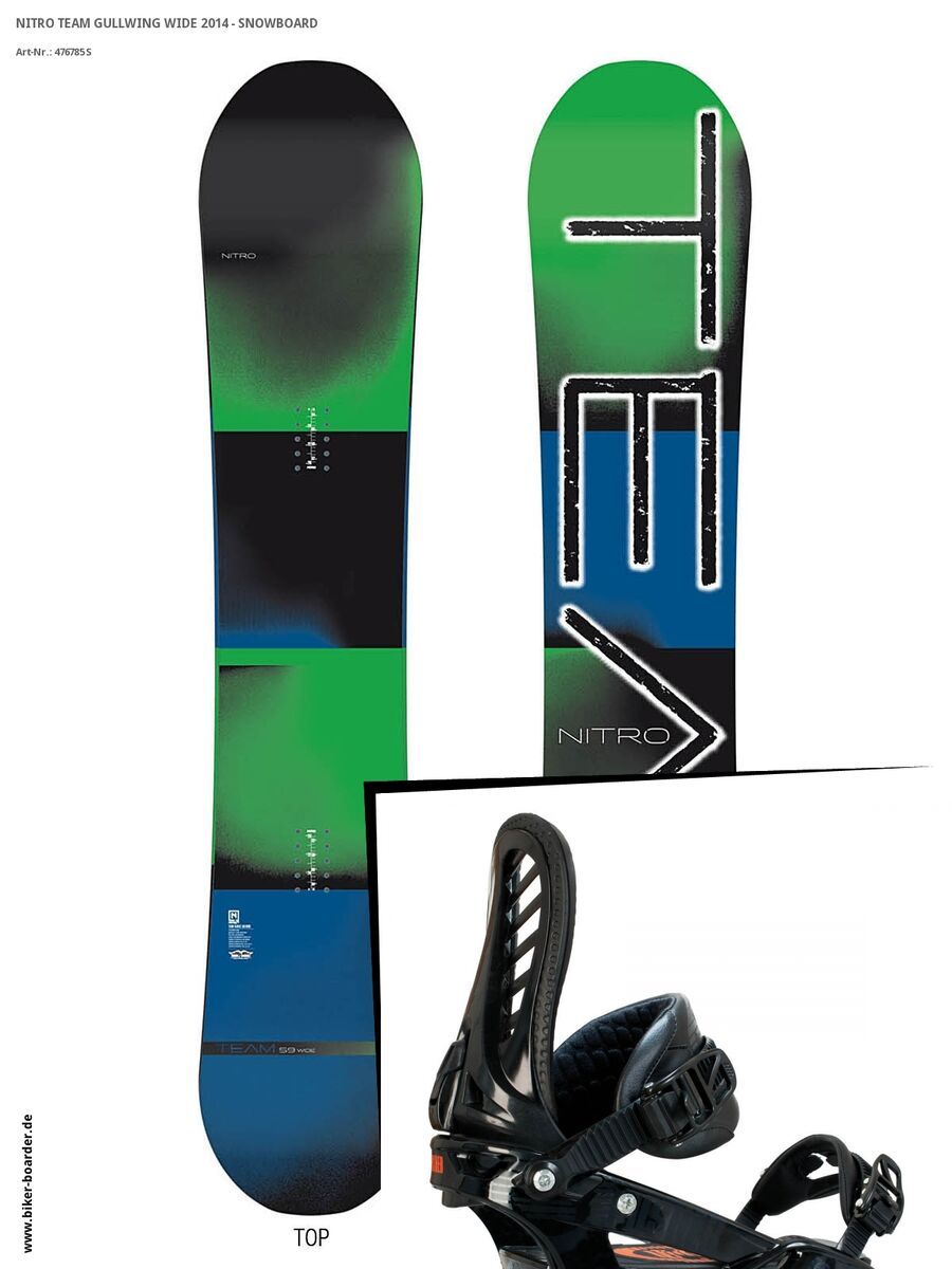 Set: Nitro Team Gullwing Wide  +  Pusher (476840S) - Bild 1