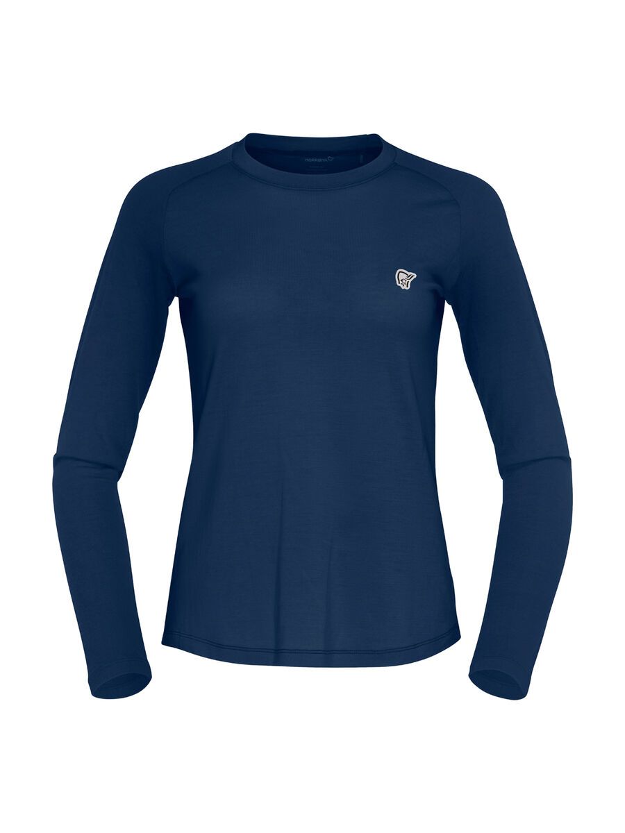Norrona femund pureUll Long Sleeve W's, indigo night - Bild 1