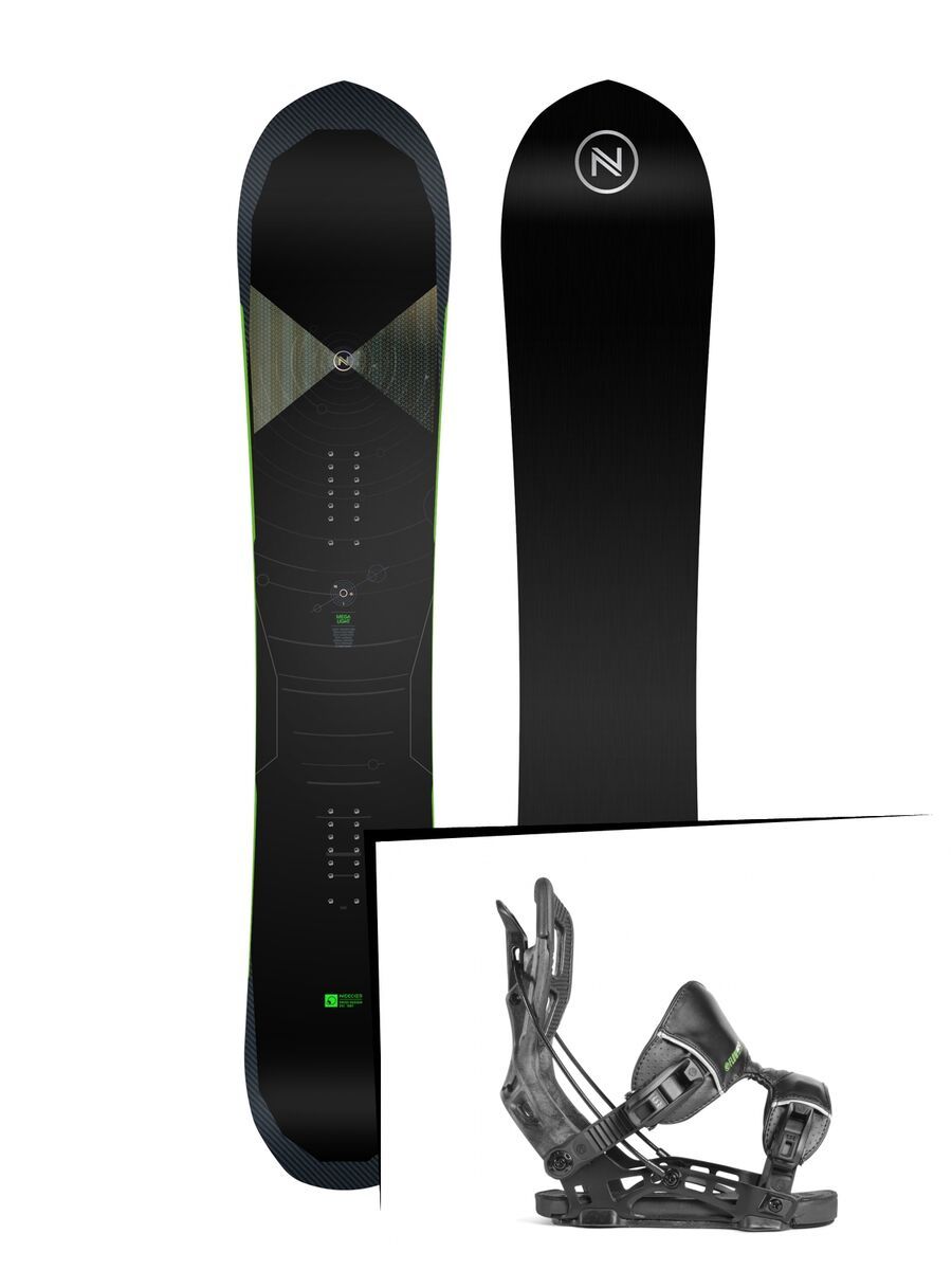 Set: Nidecker Megalight 2019 + Flow NX2-CX (2226506S) - Bild 1