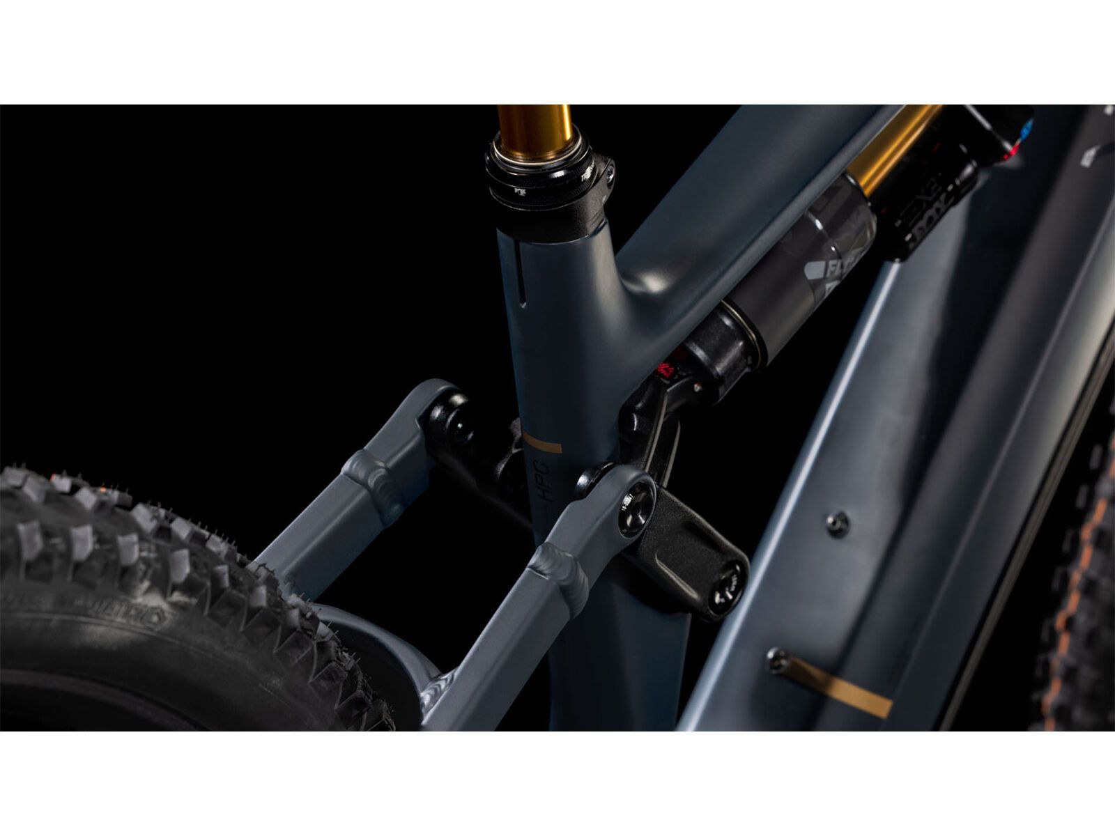 Cube Stereo Hybrid One77 HPC AT 800, carbon´n´gold - Bild 5