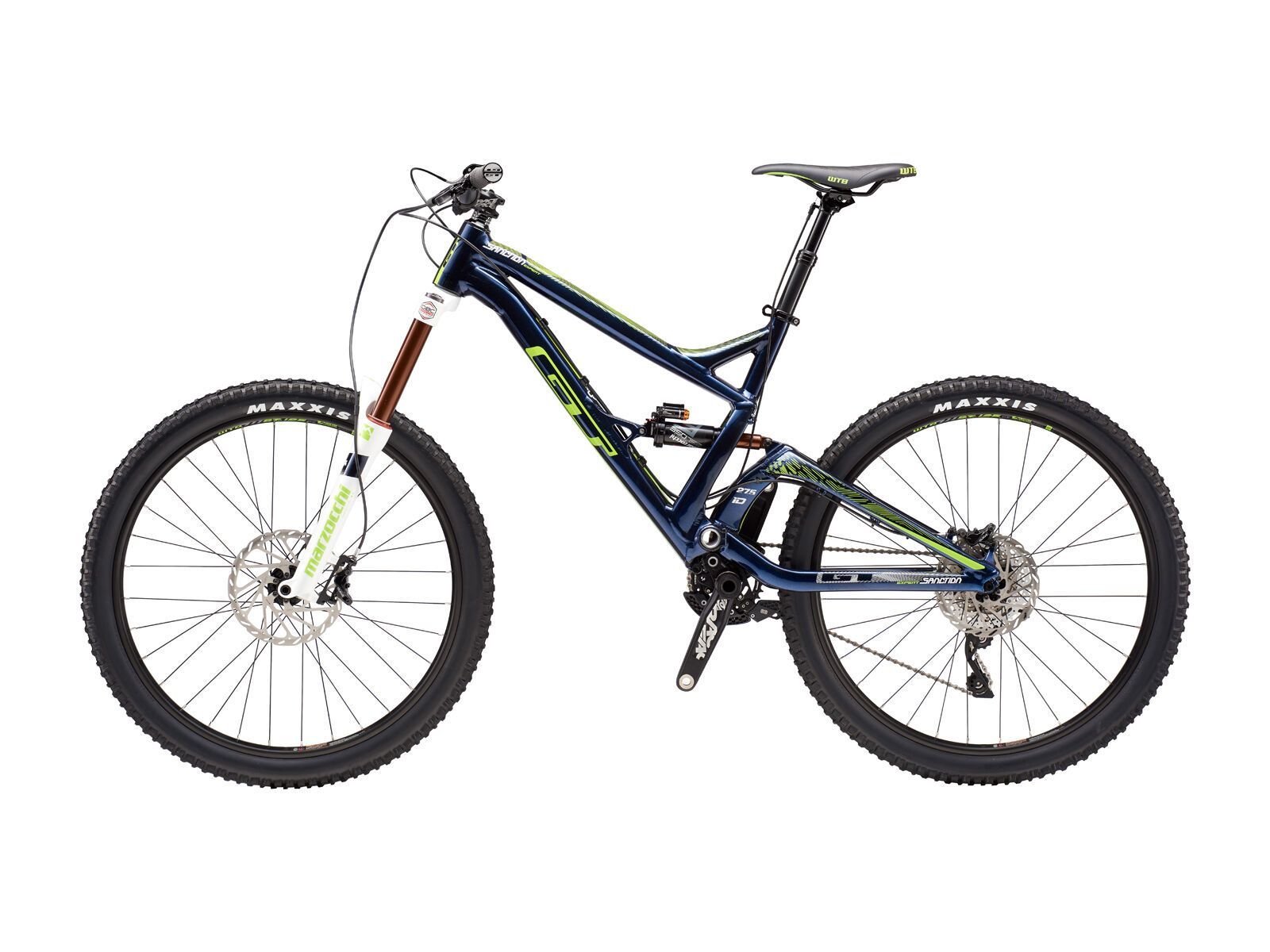 GT Sanction Expert 27.5, blue/slime lime - Bild 2