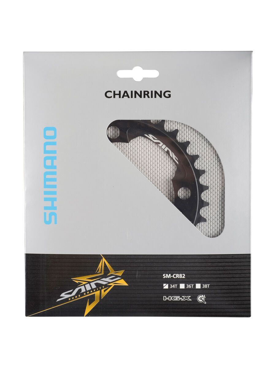 Shimano Kettenblätter Saint FC-M820/M825 - 1x10, schwarz - Bild 1