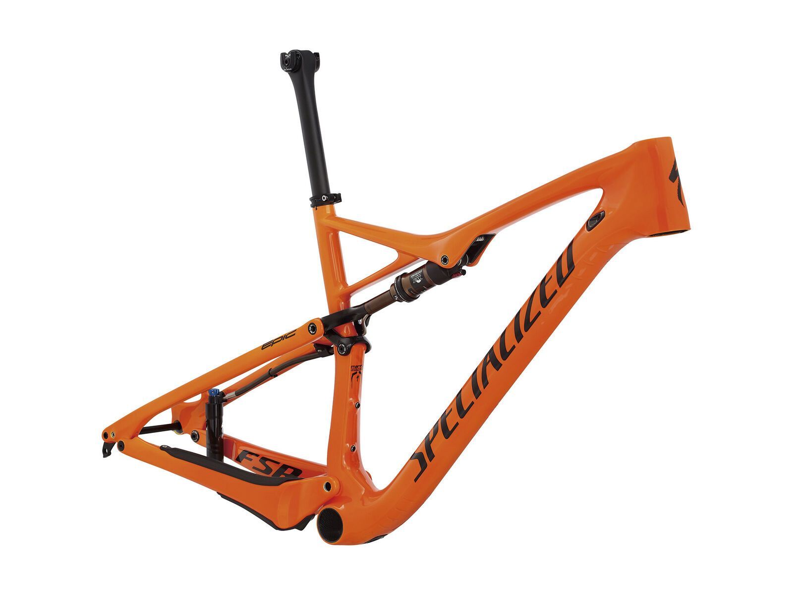 Specialized S-Works Epic FSR Carbon World Cup 29 Frame - Torch Kollektion, momo orange - Bild 1