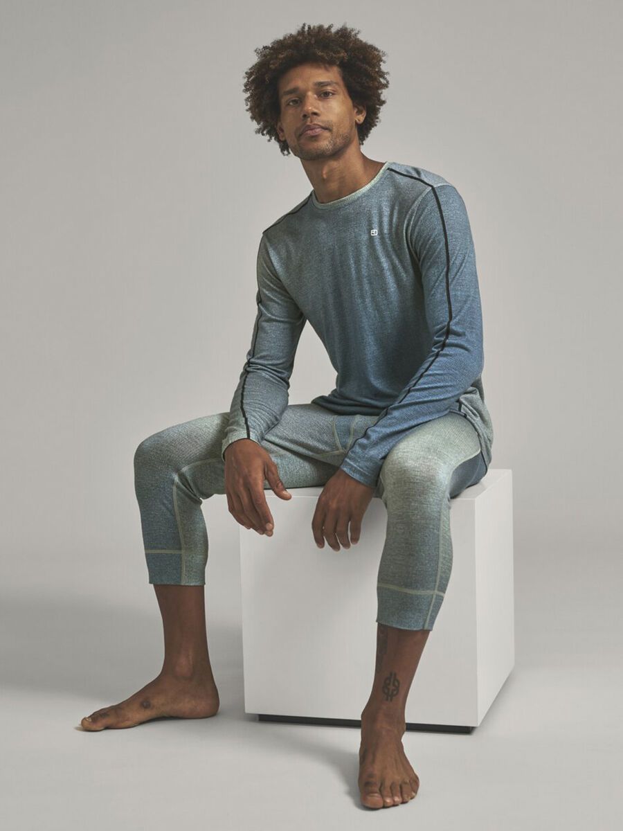 Ortovox 185 Rock'n'wool Print Short Pants M, aop green sage - Bild 3