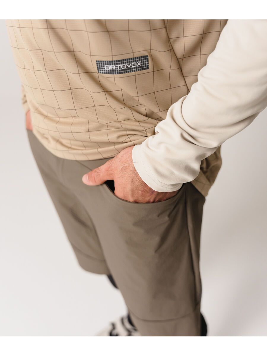 Ortovox Sequence Trail Shorts M, dark grey brown - Bild 5