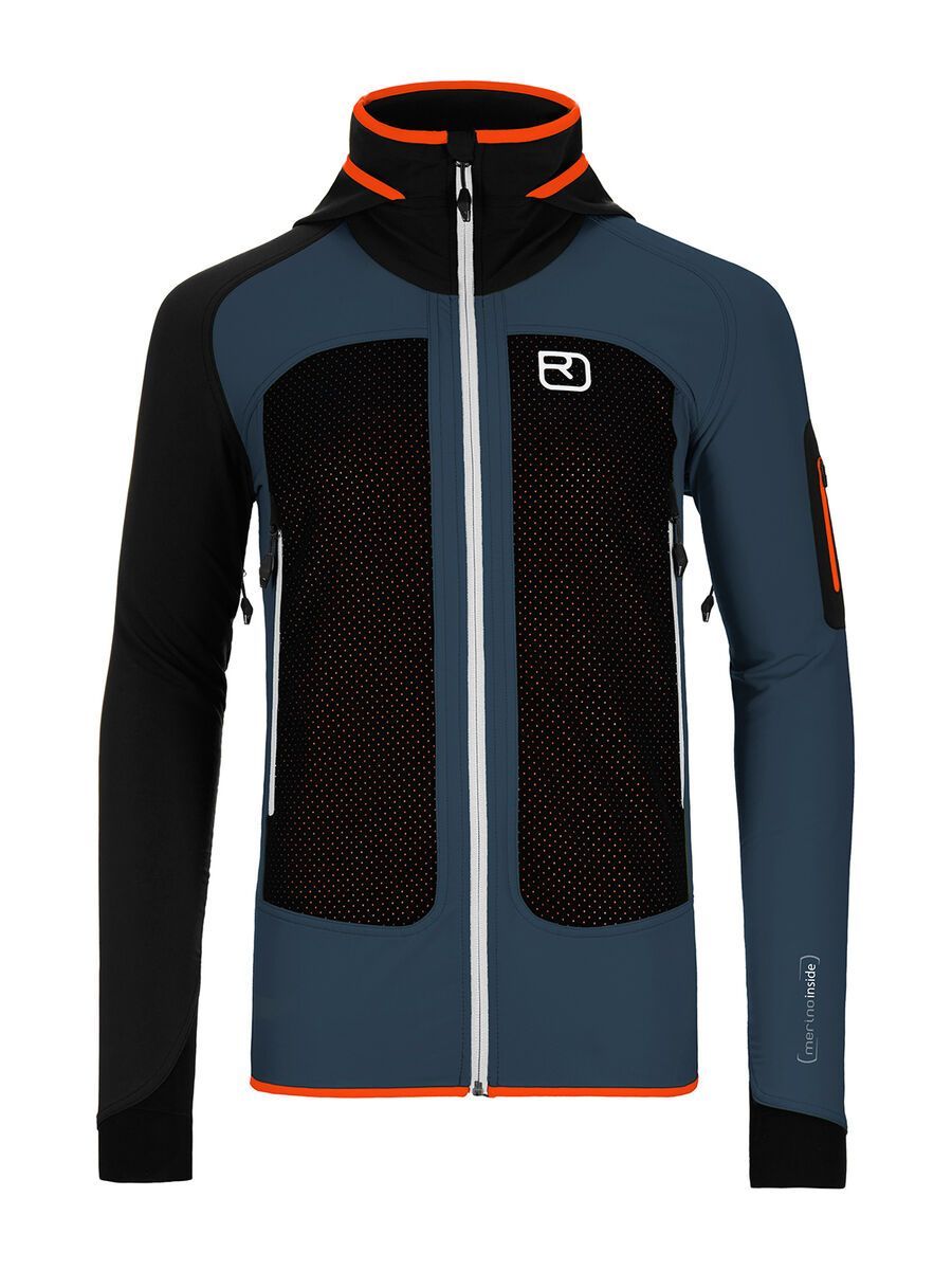 Ortovox Merino Naturtec Light Col Becchei Jacket M, night blue - Bild 1