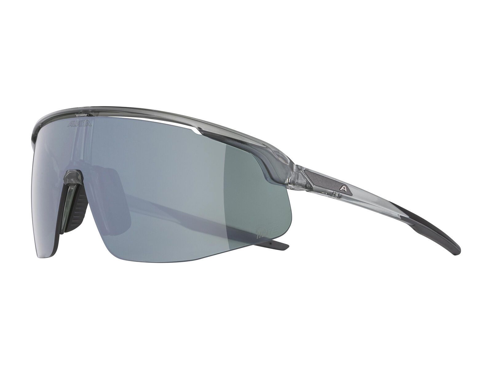 Alpina Turbo Pro Q-Lite, Green I Silver Mirror / grey-transparent gloss - Bild 4