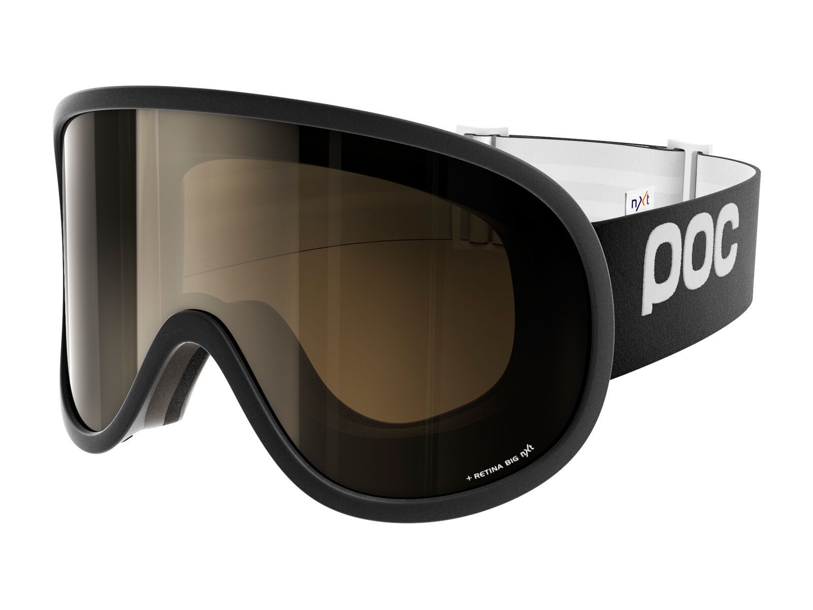 POC Retina Big NXT Photo, uranium black/Lens: bronze photo silver mirror - Bild 1