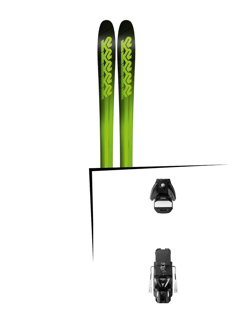 Set: K2 SKI Pinnacle 95 2018 + Atomic STH 13 WTR black/gun metal - Bild 1