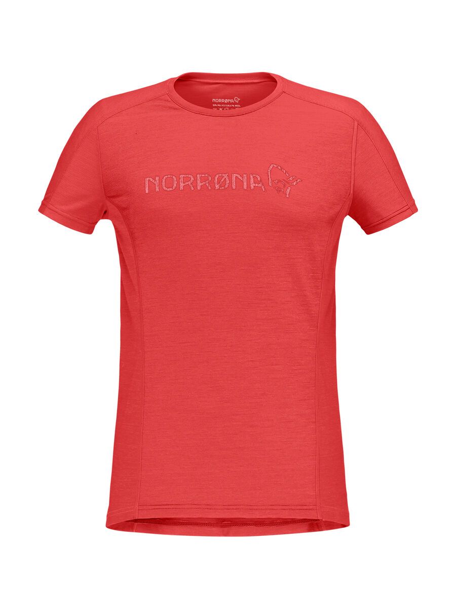 Norrona falketind equaliser merino T-Shirt W's, paprika - Bild 1