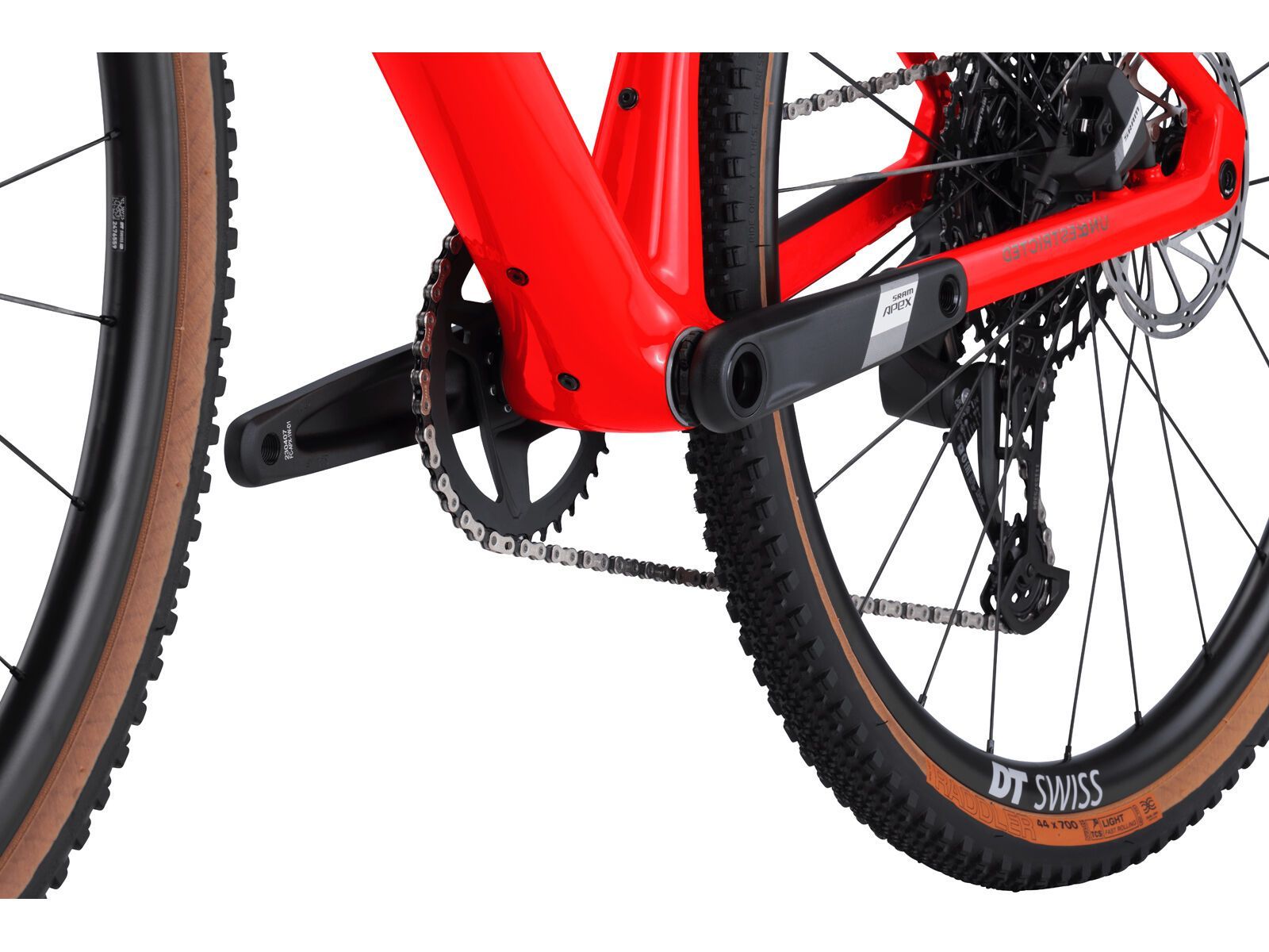 BMC URS Two, neon red/dark petrol - Bild 5