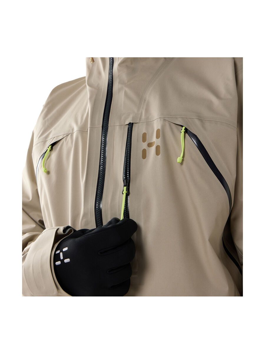 Haglöfs Nallo Touring GTX Jacket Men, chalk beige - Bild 7