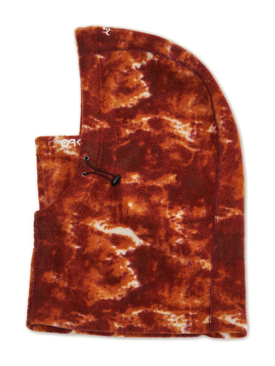 Oakley Printed Pile Balaclava, oxidation print red - Bild 2