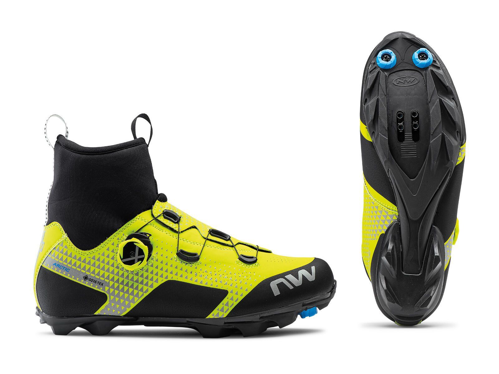 Northwave Celsius XC Arctic GTX, yellow fluo/reflective - Bild 3