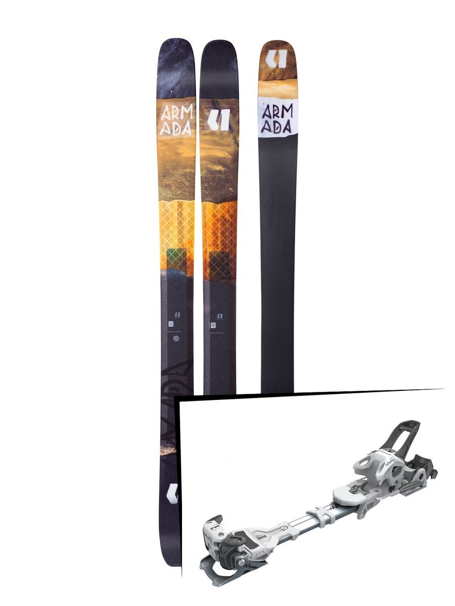 Set: Armada Tracer 118 CHX 2018 + Tyrolia Ambition 12 AT solid white black - Bild 1