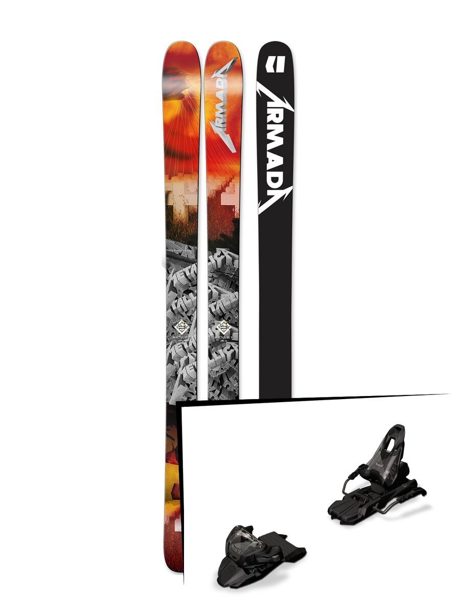 Set: Armada Invictus 95 TI 2016 + Marker Free Ten inkl. Screw-Kit (1685471) - Bild 1