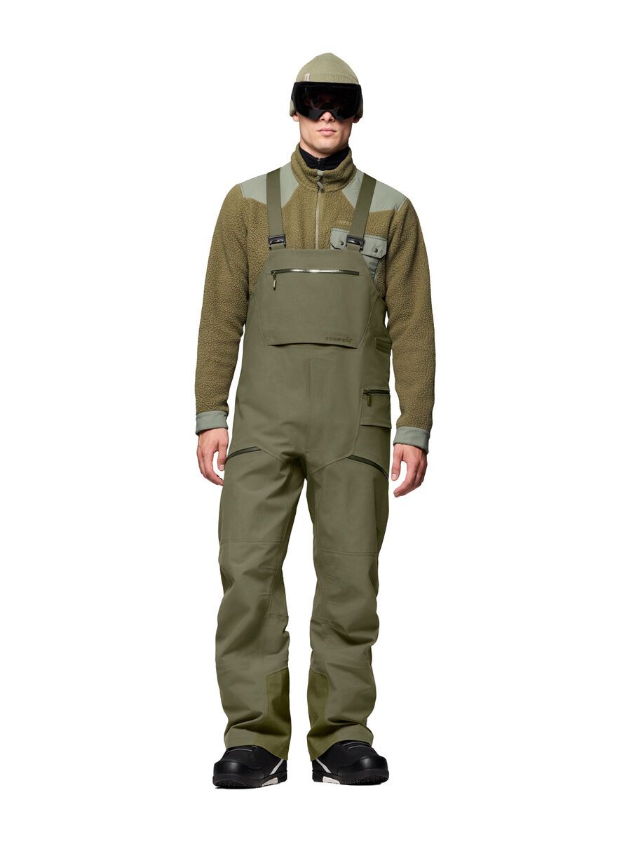 Norrona tamok dri3 Bibs M's, olive night - Bild 3