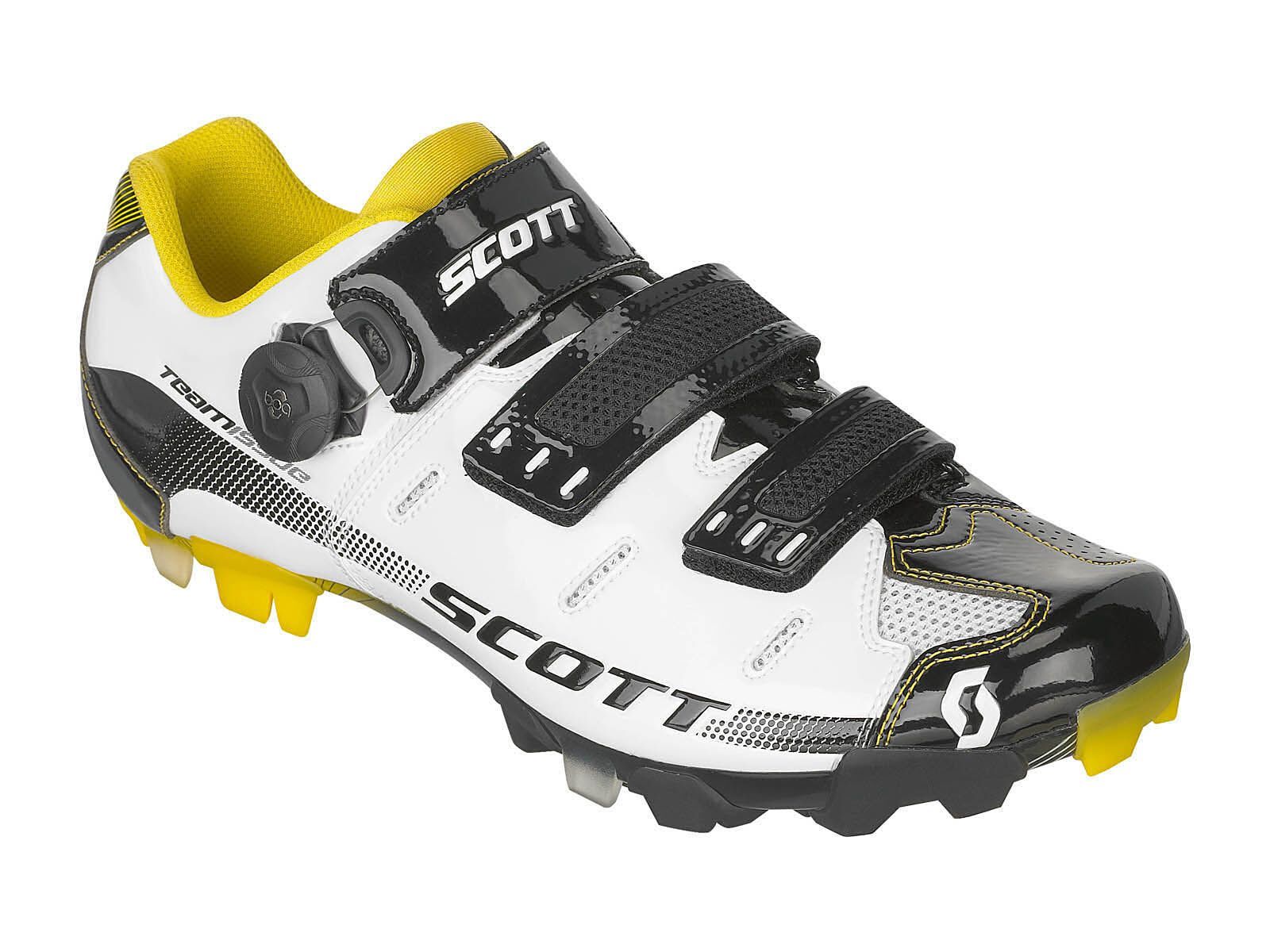 Scott MTB Team Issue Shoe, white/black gloss - Bild 2