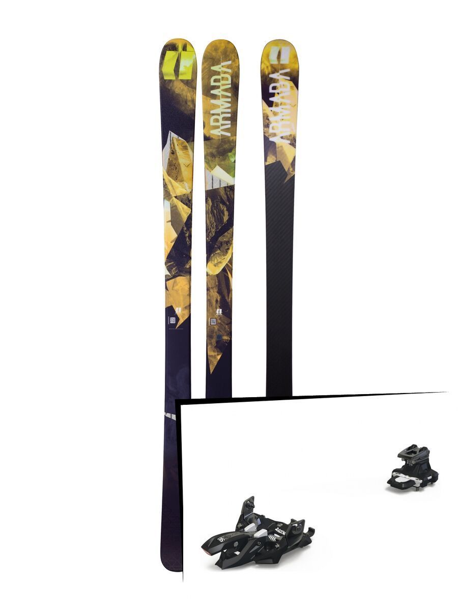 Set: Armada Invictus 89 Ti 2018 + Marker Alpinist 9 black/titanium - Bild 1