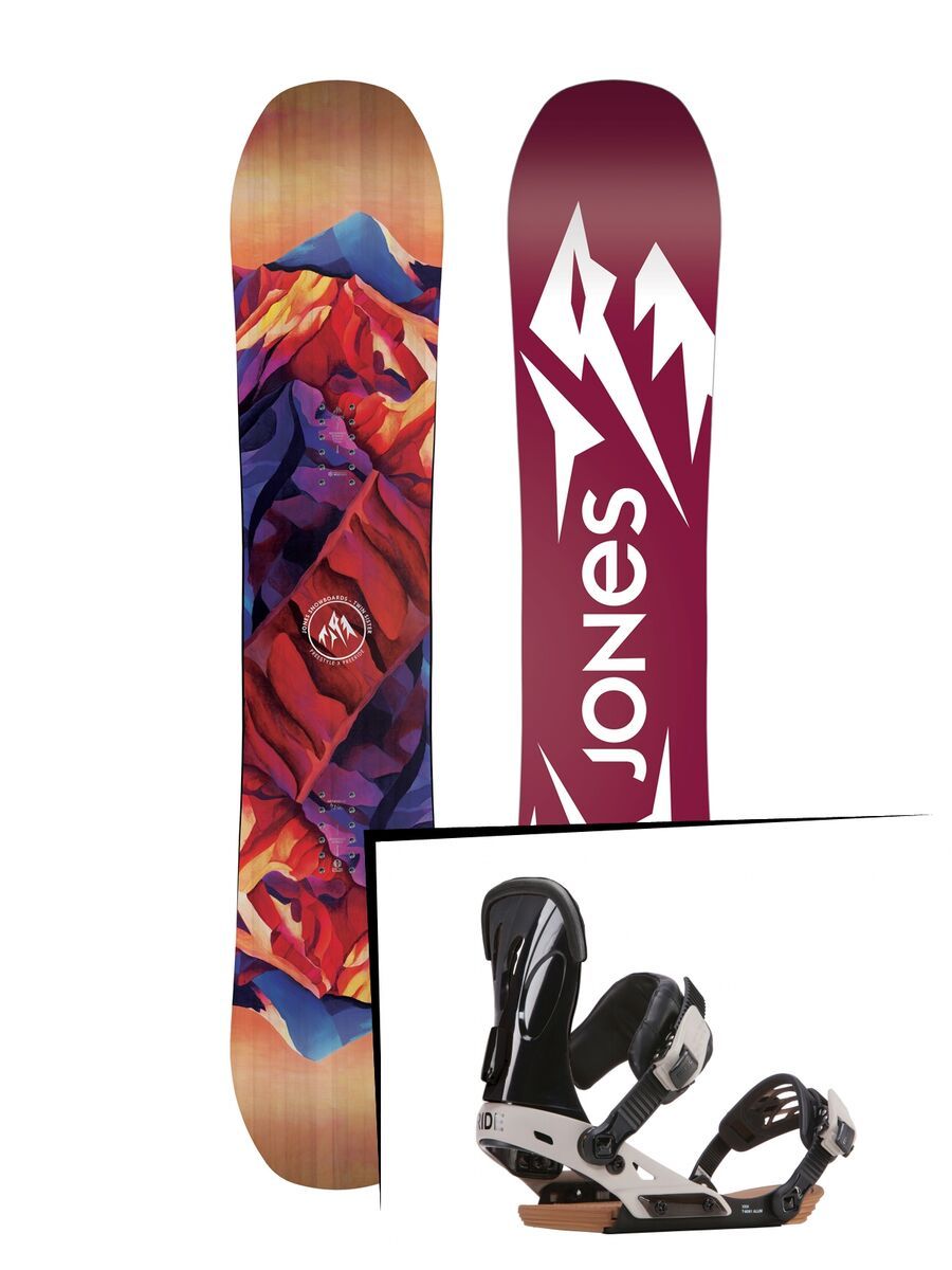 Set: Jones Twin Sister 2019 + Ride VXN black - Bild 1