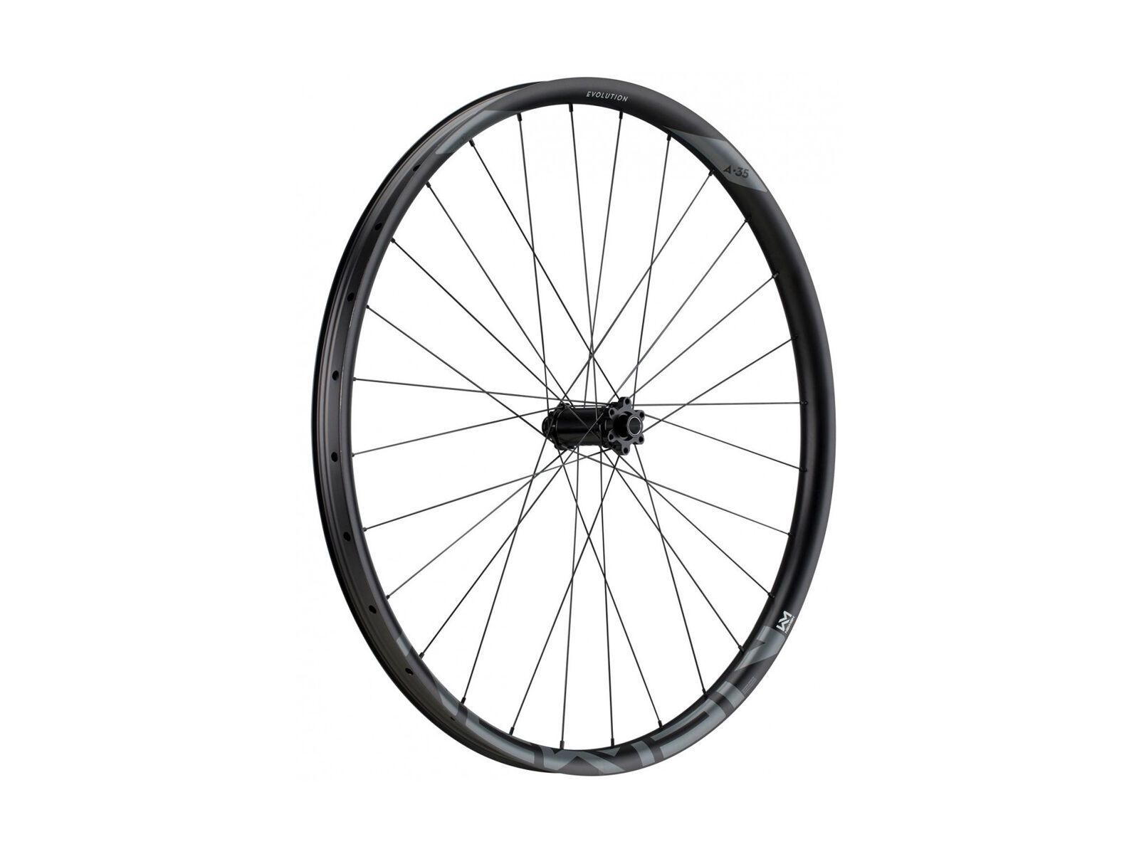 Newmen Evolution SL A.35 6-Loch - 27.5 / 15x110 mm Boost, black / silver hub - Bild 1