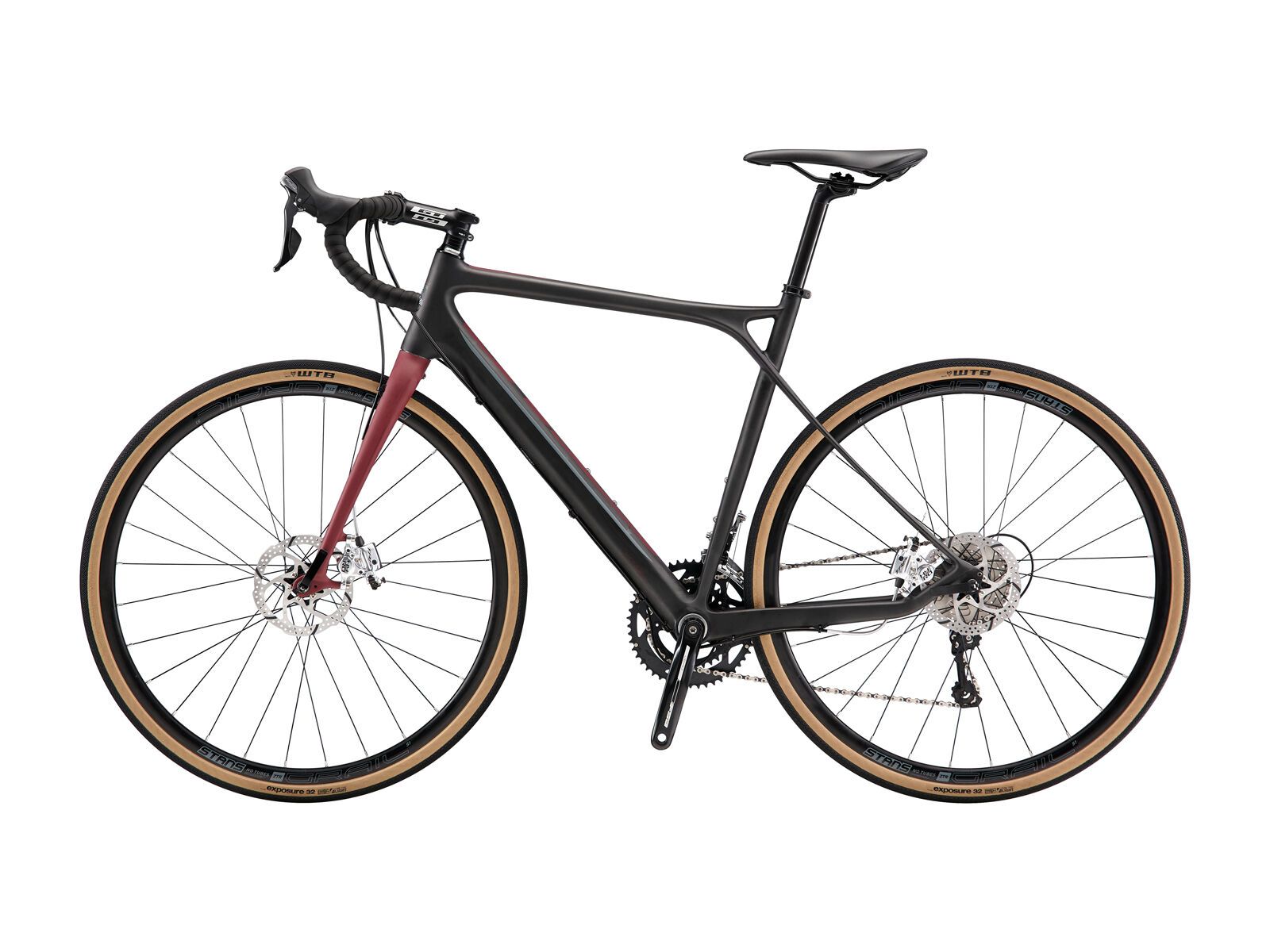 GT Grade Carbon Elite, satin black and wine red w/ wine red and grey - Bild 4