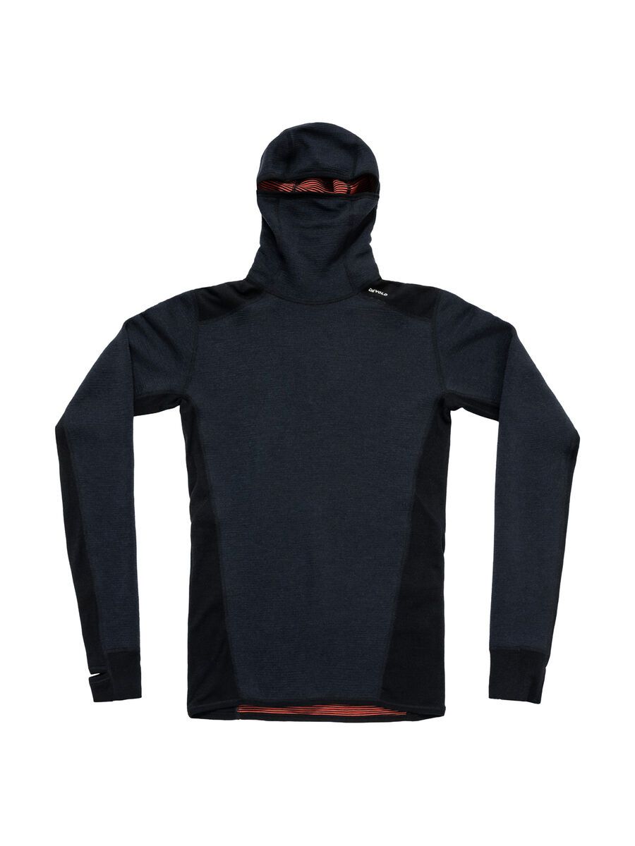 Devold Reverso Merino Hoodie Man, brick - Bild 2