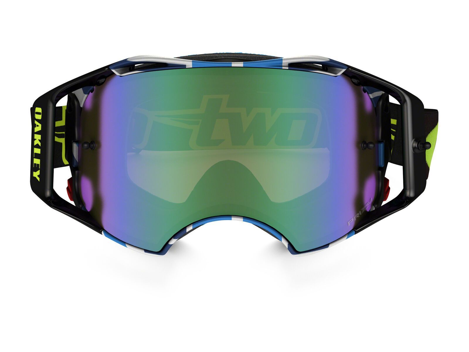 Oakley Airbrake MX Prizm, speed stripe/Lens: prizm mx jade - Bild 3