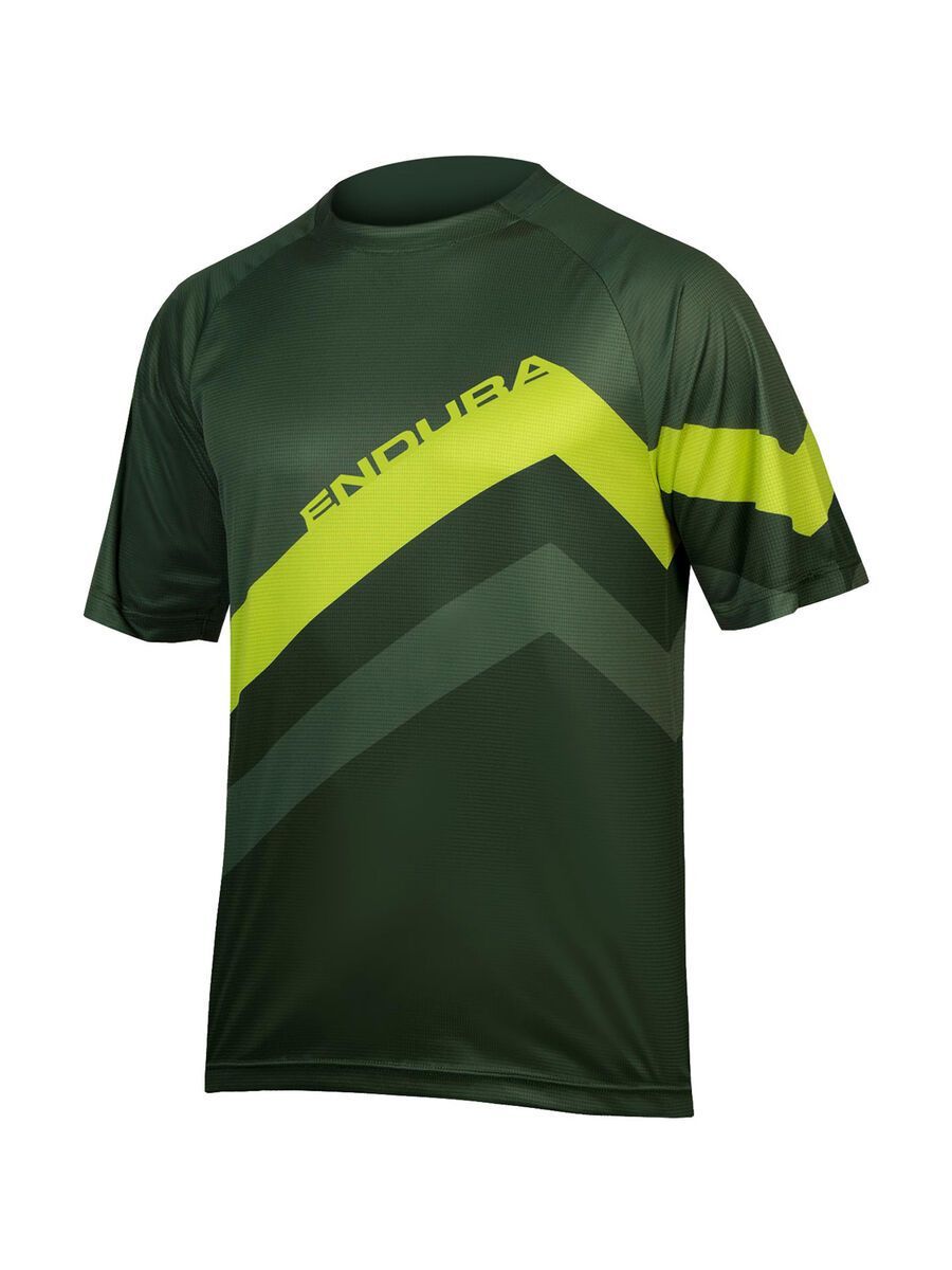 Endura SingleTrack Core Print T, forest green - Bild 1