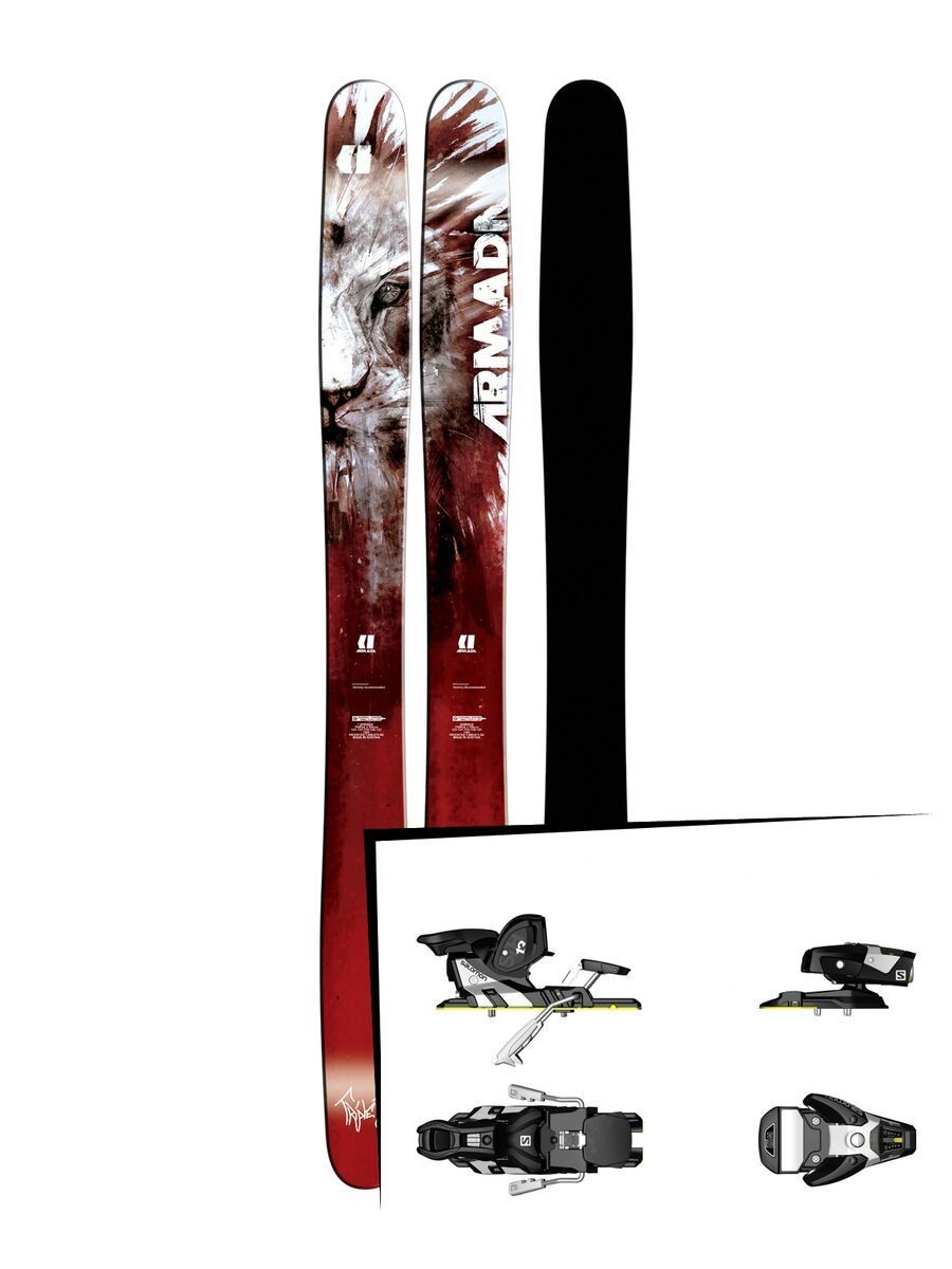 Set: Armada Triple J 2017 + Salomon STH2 WTR 13 (1456104) - Bild 1
