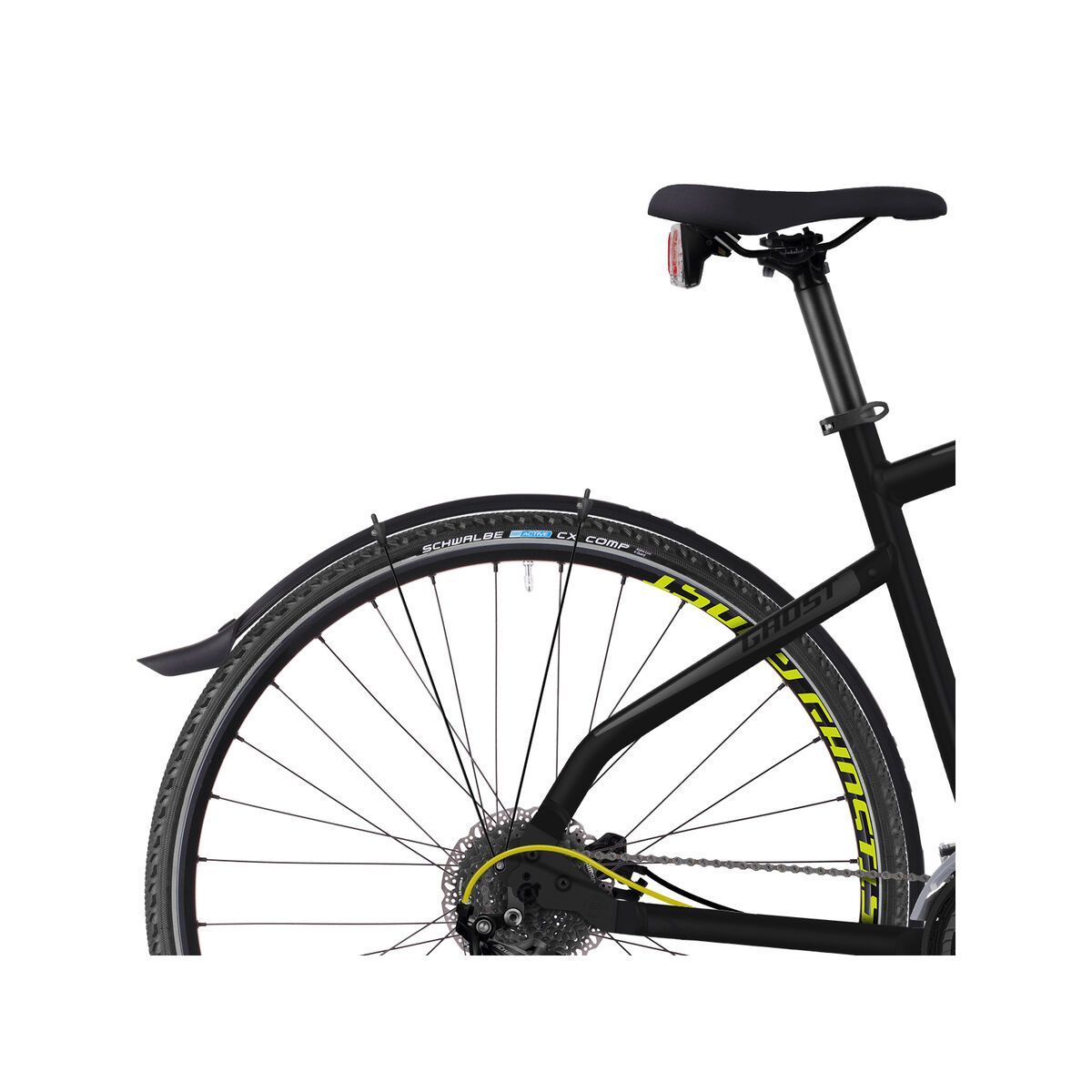 Ghost Square Cross X 3.8 AL, night black/titanium gray/neon yellow - Bild 6