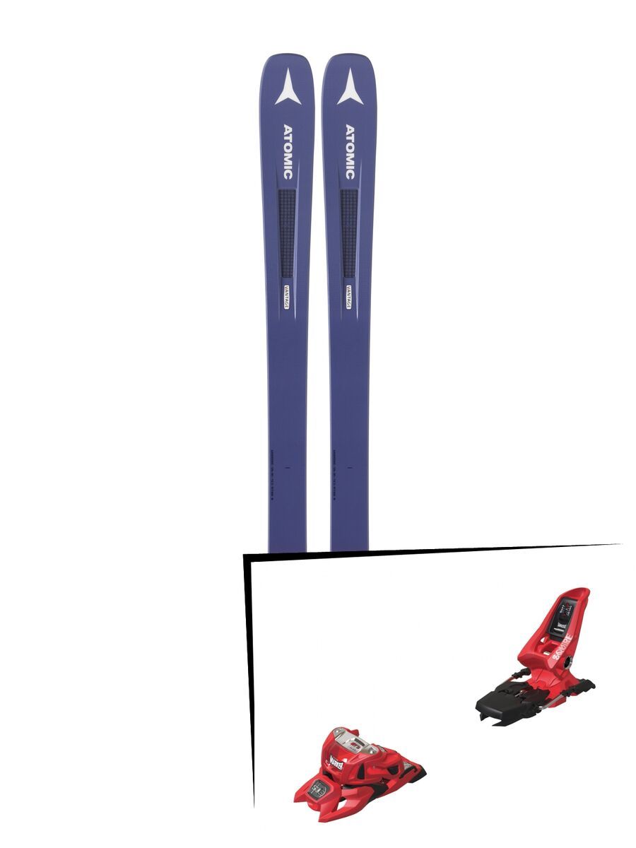 Set: Atomic Vantage 86 C W 2019 + Marker Squire 11 ID red - Bild 1
