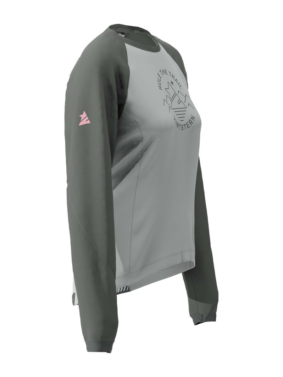 Zimtstern PureFlowz Shirt LS Women's, glacier grey/gun metal/blush - Bild 3