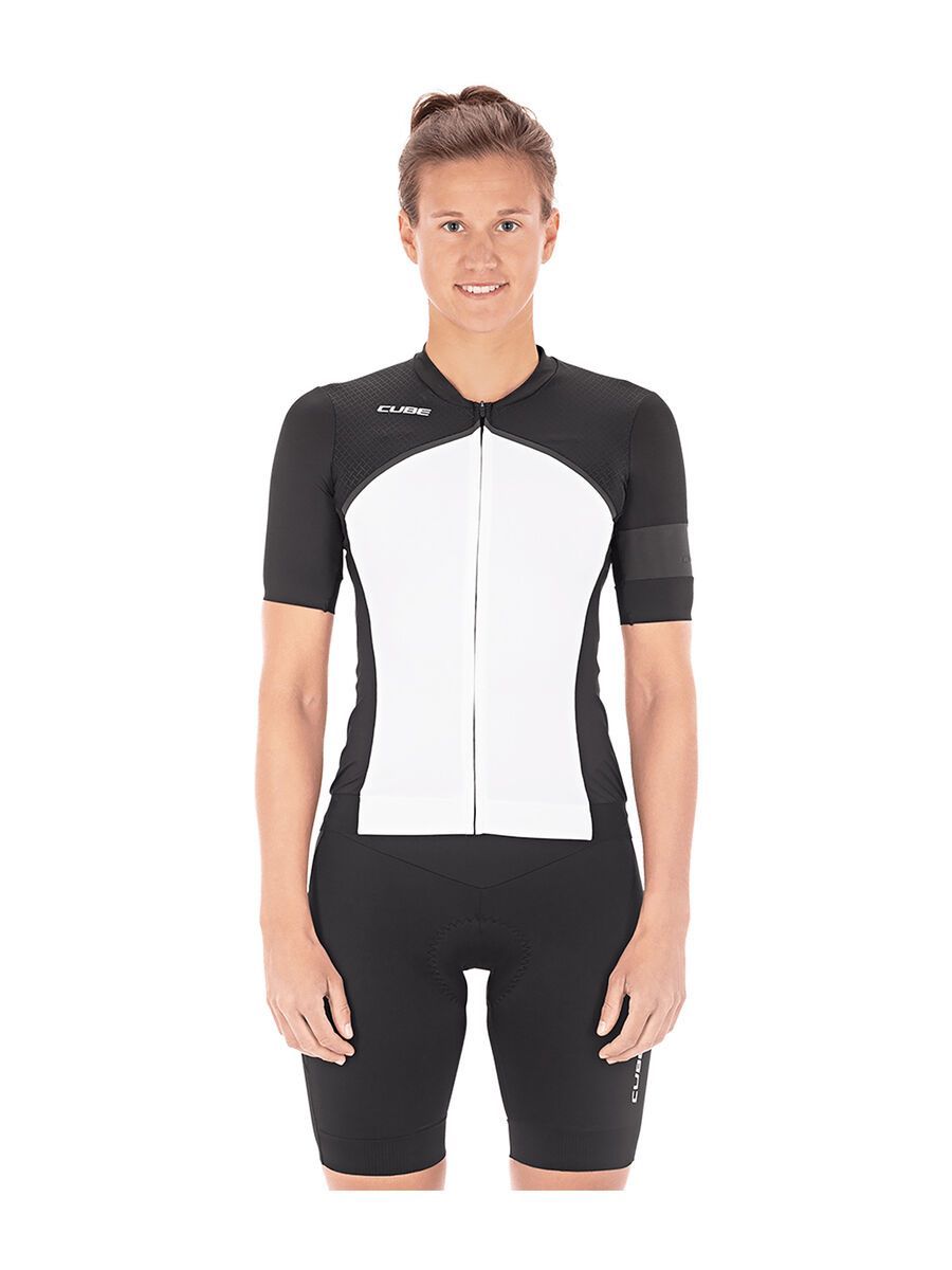 Cube Blackline WS Trikot kurzarm, white´n´black - Bild 2
