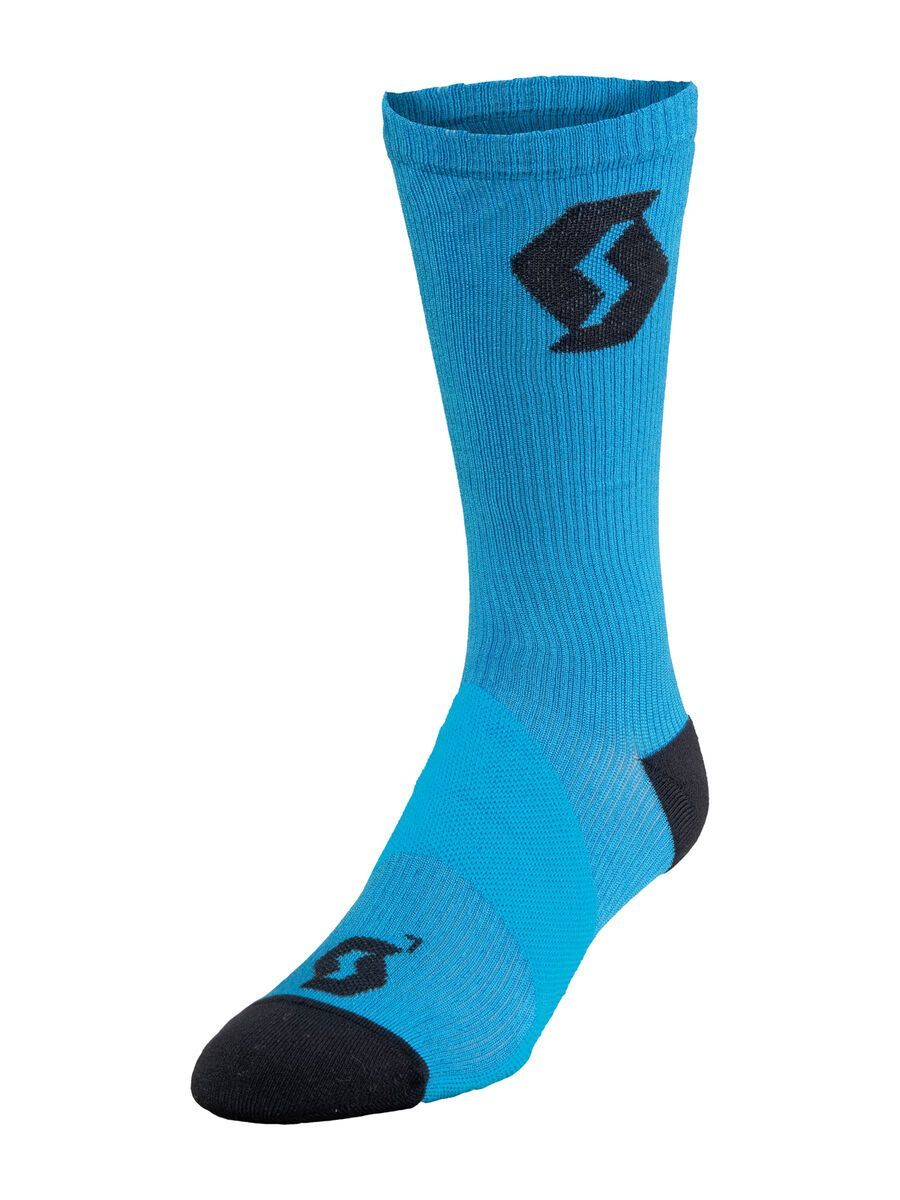 Scott Endurance Long Socken, diva blue/black - Bild 1